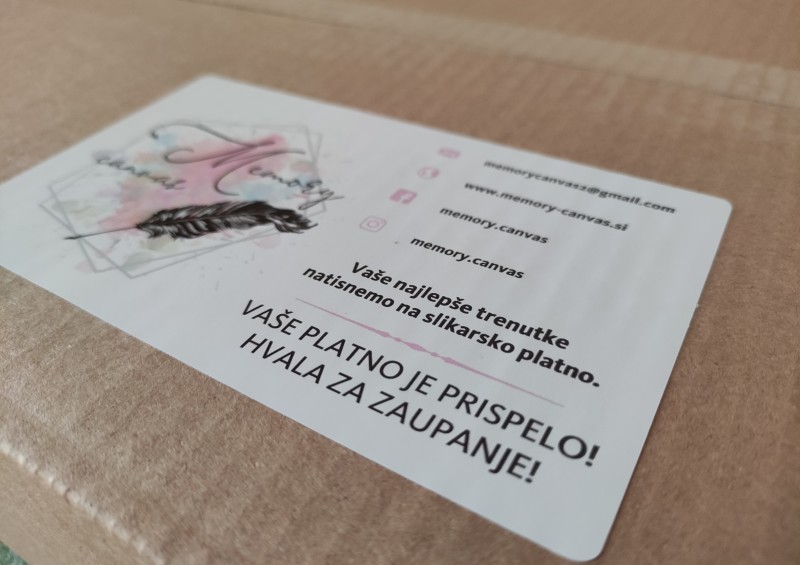 tiskanje nalepk